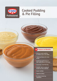 Cooked Pudding and Pie Filling