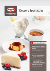 Dessert Specialties