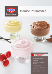 Mousse instantanée