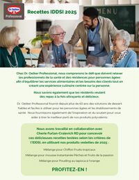 Recettes IDDSI 2025